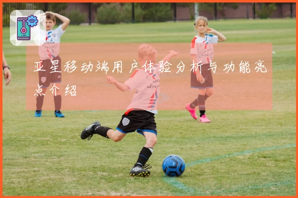 亚星移动端用户体验分析与功能亮点介绍
